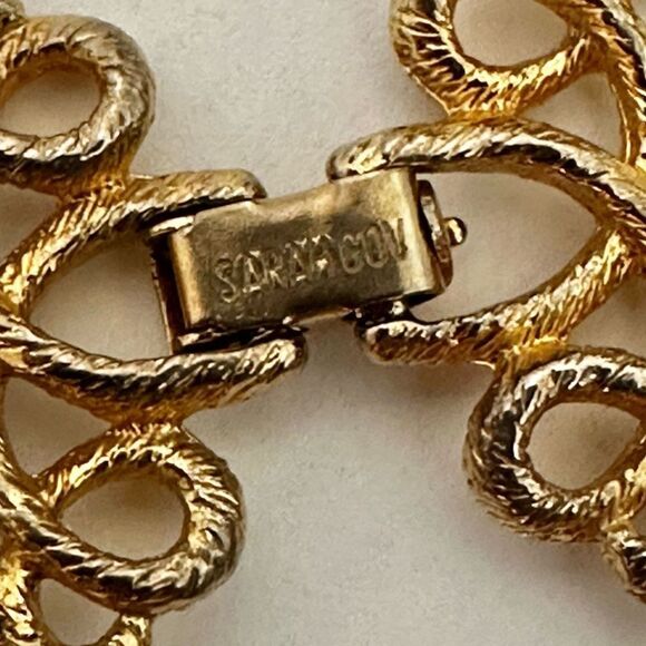 Sarah Coventry vintage multi strand “golden ice” bracelet - Picture 6 of 8